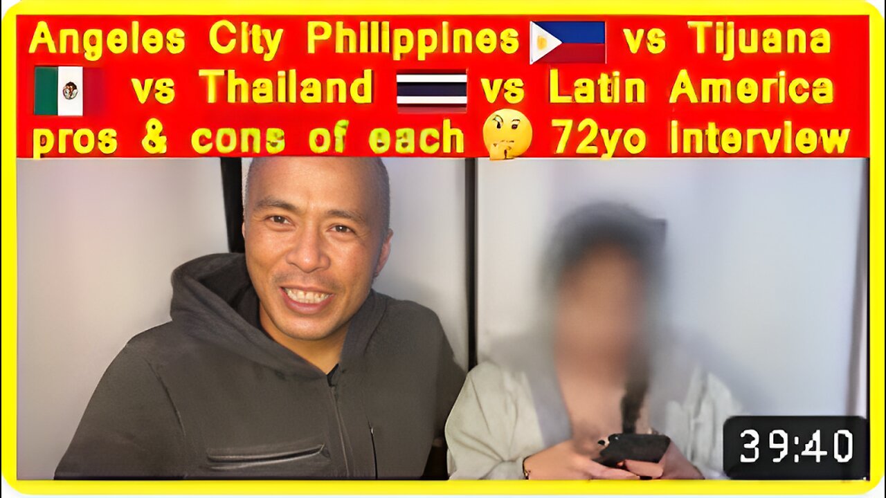 Best GFE’s anywhere. Angeles City Philippines vs Tijuana vs Thailand vs Latin America.72yo interview