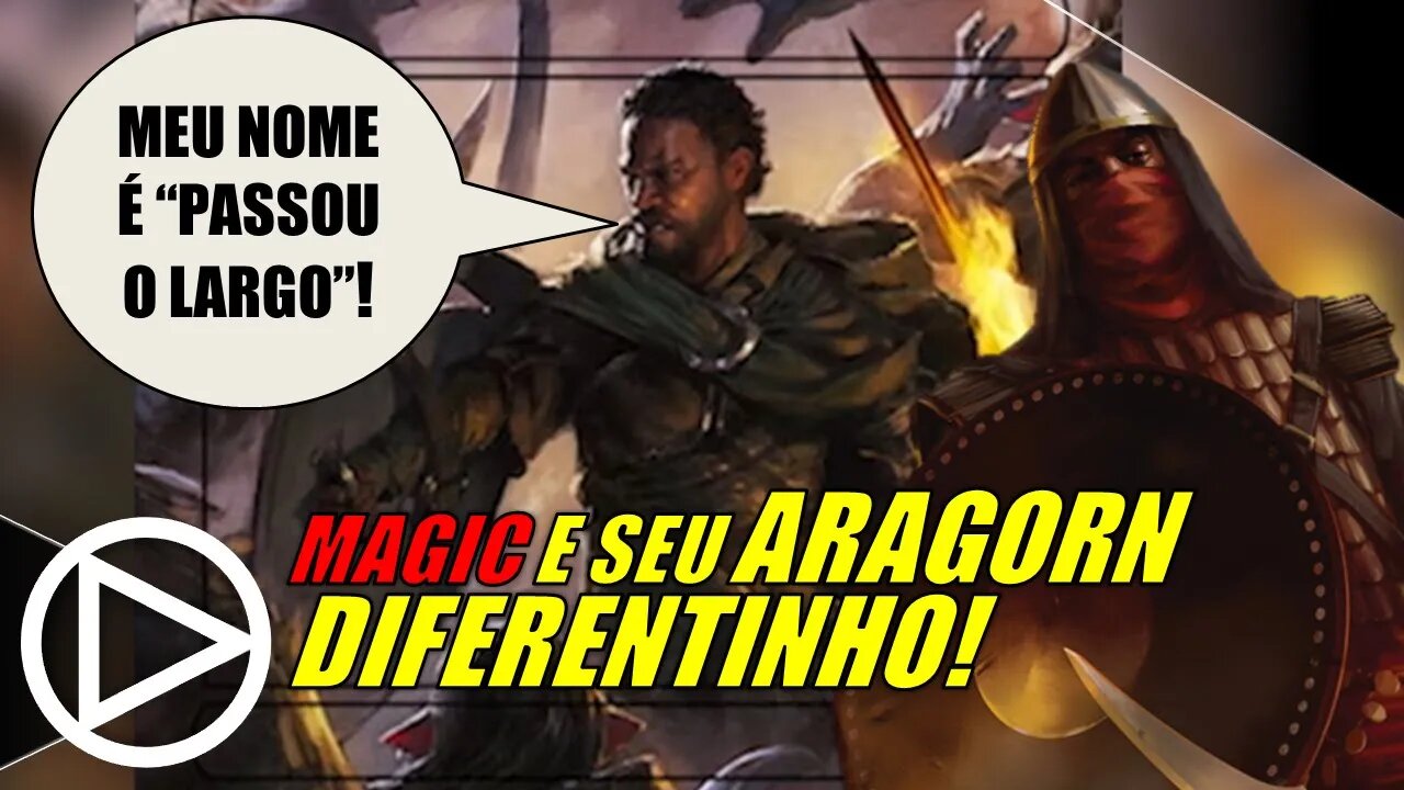 O Senhor dos Anéis Modernizado Em Uma Expansão "Diferentinha" em Magic The Gathering! #HORAPLAY