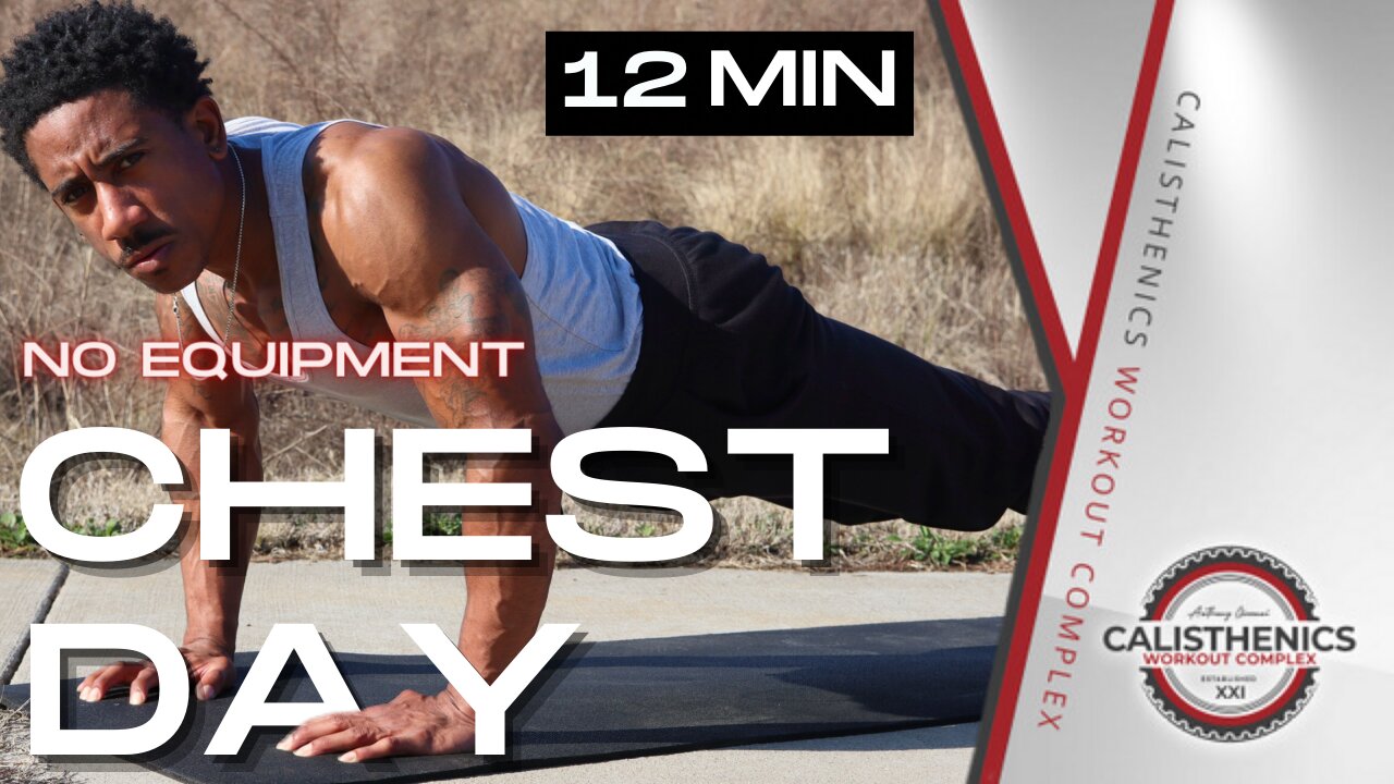 12 Minute Calisthenics Chest Workout | High Rep Calisthenics