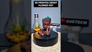 3D Printed Baby Groot Flower Pot #shorts #Groot #flowerpot #guardiansofthegalaxy #marvelstudios