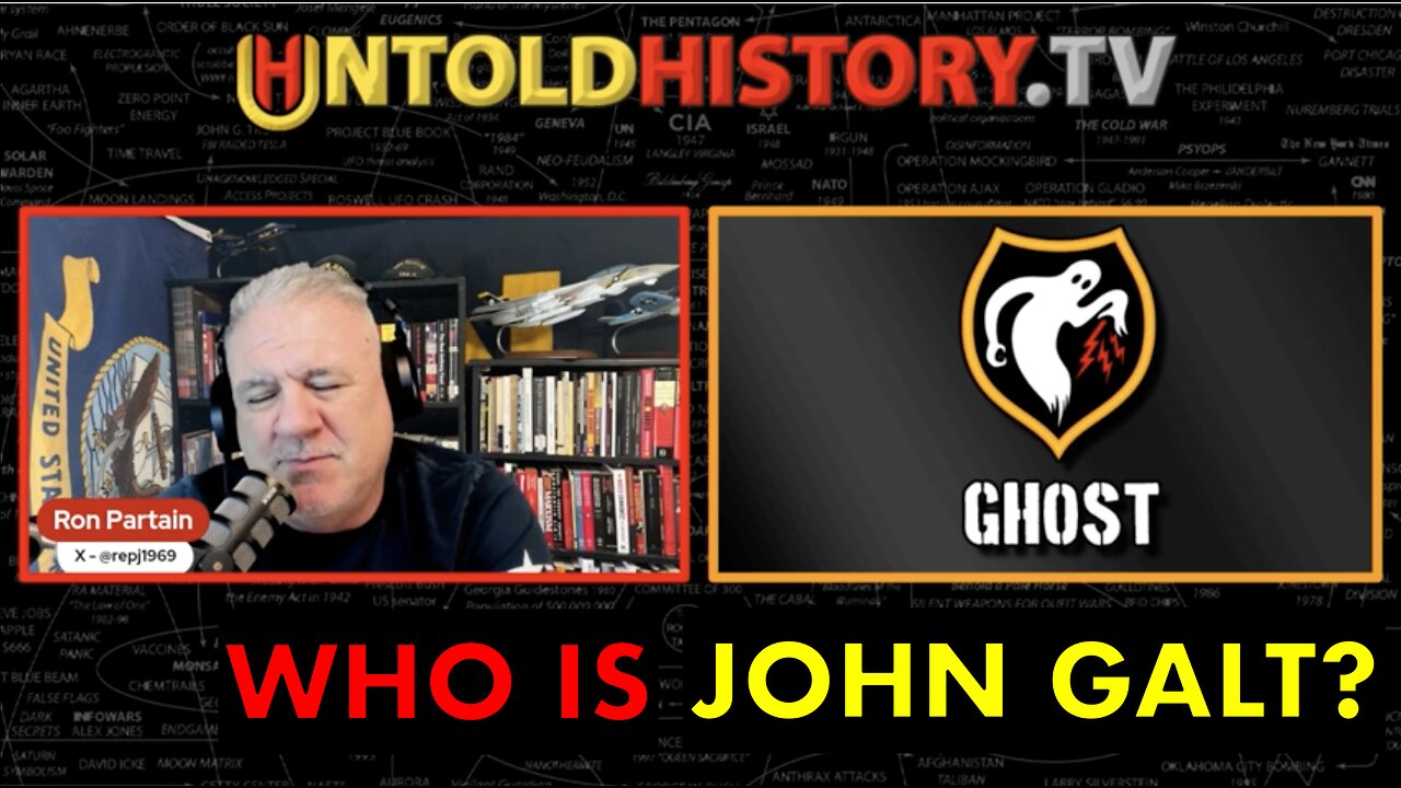 UNTOLD HISTORY CHANNEL W/ A EMERGENCY BROADCAST With Ghost. TY JGANON, SGANON, JUAN O'SAVIN