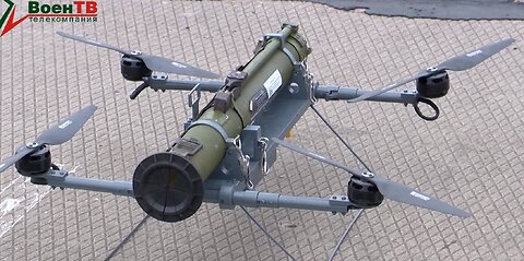 Vehiculo de la OTAN/Ucrania impactado por dron ruso