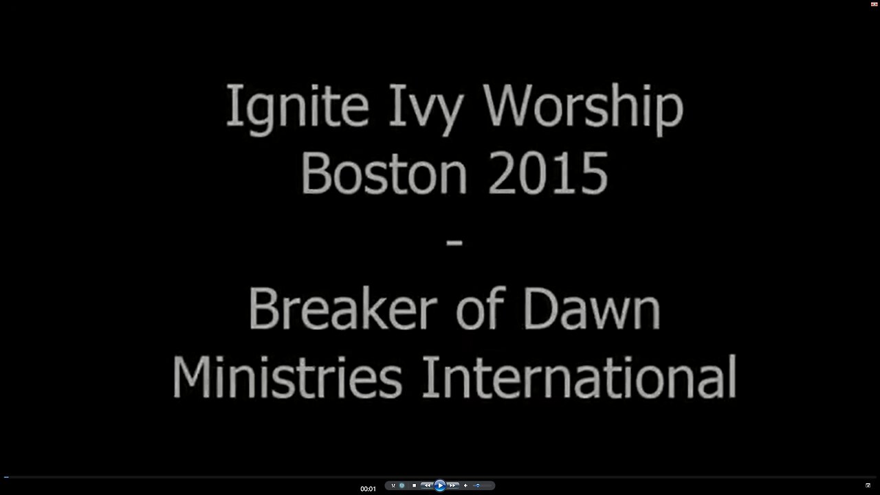 Breaker of Dawn Ministries Intl - Ignite Ivy Retreat, Boston 2015