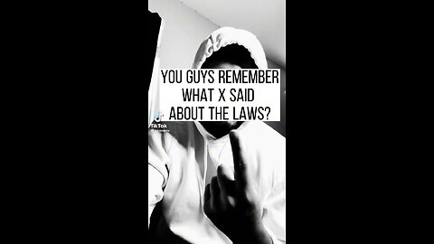 Remember what X said, he said free your mind and meditate