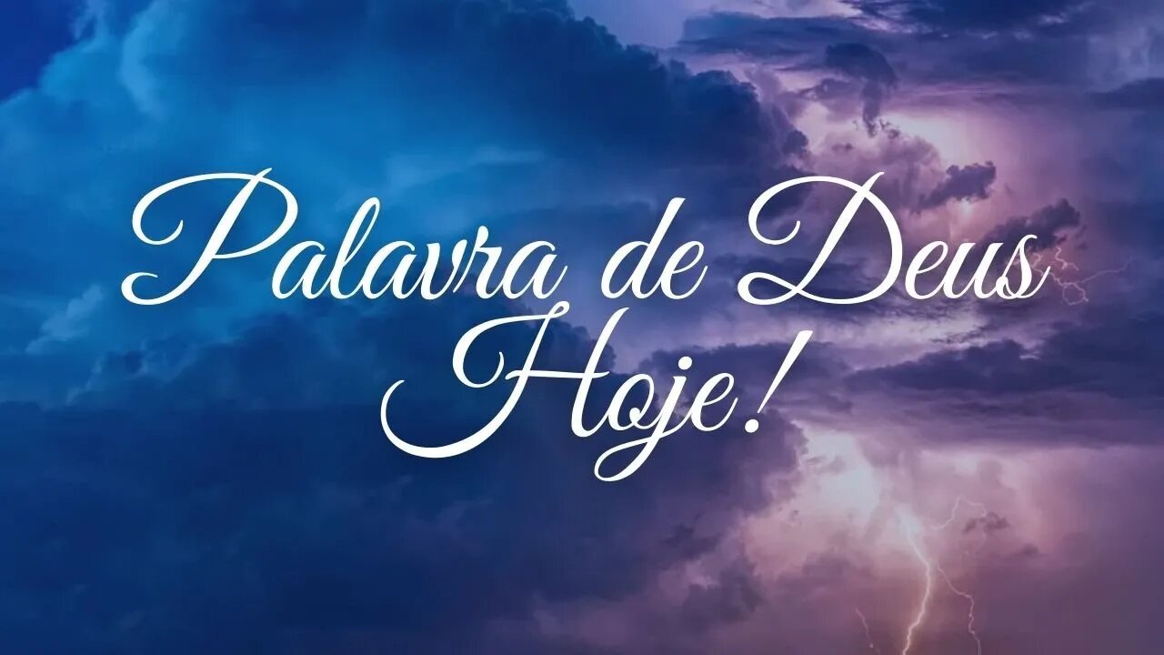 Deus fala comigo — Deus é quem garante a nossa vitória