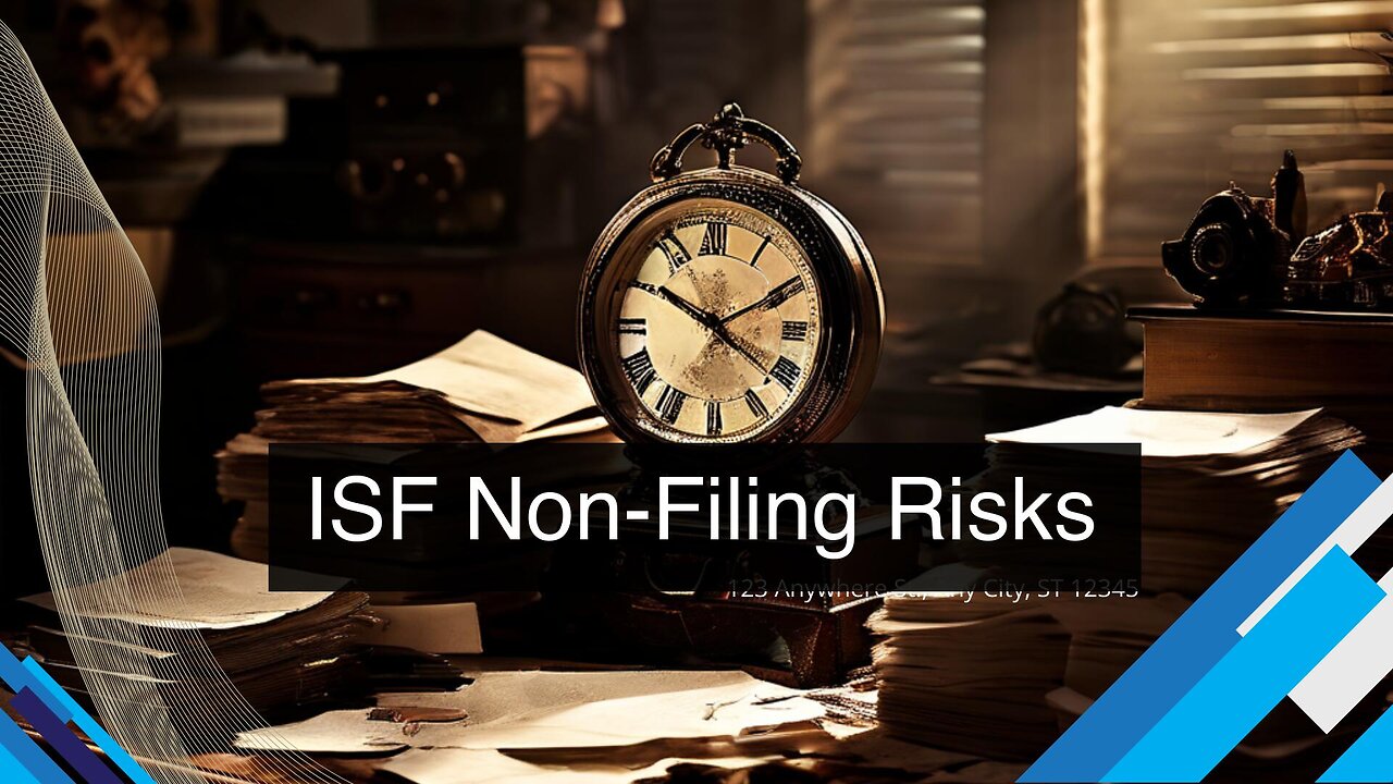 "Navigating ISF Compliance: Consequences for Empty Container Imports"