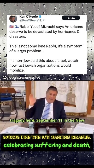 Rabbi said Americans deserve to be devastated by hurricanes and disasters