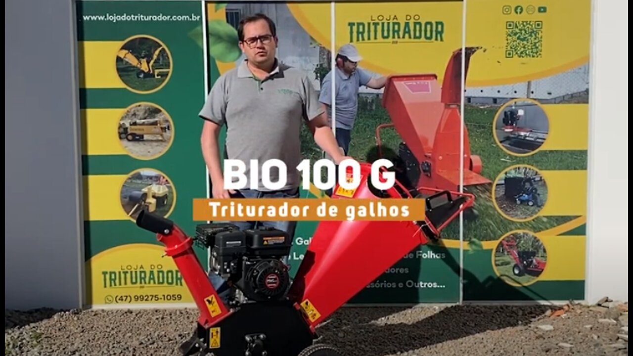 Triturador de galhos Bio 100 G