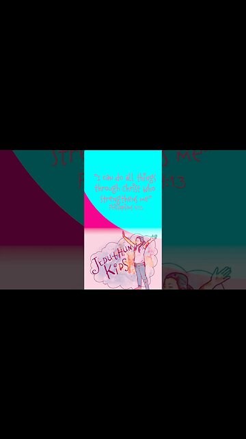 Philippians 4:13 Say It With Me! 🤩🙌 #scripture #jesus #parents #bible #icandoallthings #faith