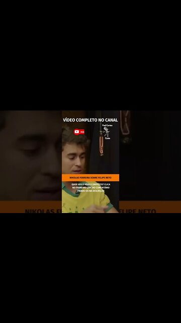 TRETA COM FELIPE NETO #shorts #nikolasferreira #felipeneto #ricaperrone #hipocrisia