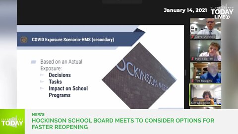 Hockinson School Board meets to consider options for faster reopening