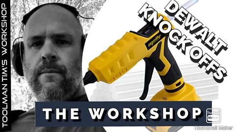 3 AMAZON DEWALT KNOCKOFF Tools SURPRISINGLY Good (glue gun, spotlight, inverter)