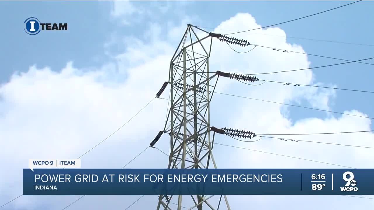 Indiana power grid at high risk for energy emergency