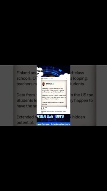 Teachers move up with students in Finland