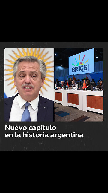 Alberto Fernández afirma que Argentina hace lo correcto al unirse al BRICS
