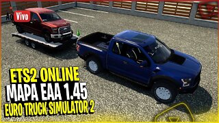 ETS2 1.45 MULTPLAYER MAPA BR BRASIL TRANSPORTES DE VEÍCULOS COM CARROS DE PASSEIO