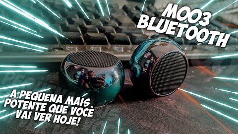 MINI CAIXA de SOM BLUETOOTH M003 - A PEQUENA MAIS POTENTE!