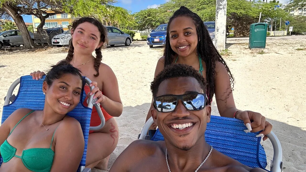 CHAD LUCHEY TAKES 3 GIRLS TO ARUBA! 🇦🇼 EP.1