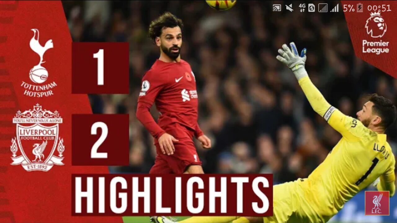 HIGHLIGHTS: Tottenham 1-2 Liverpool | Salah nets brace in away league win