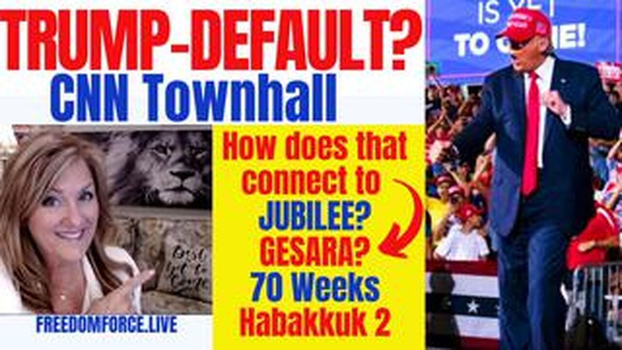 Trump - Default Gesara Jubilee Daniel 9 70 Weeks Prophecy 5-12-23