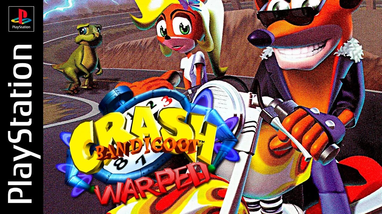 CRASH BANDICOOT 3 WARPED (PS1) #1 - Gameplay do início do jogo em português! (Dublado em PT-BR)