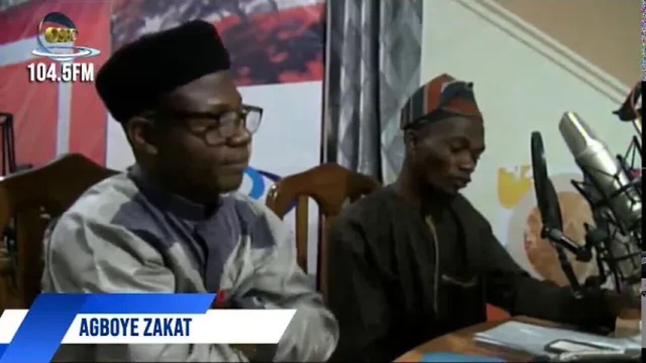 AGBOYE ZAKAT on OSBC RADIO | 9th SEP, 2022