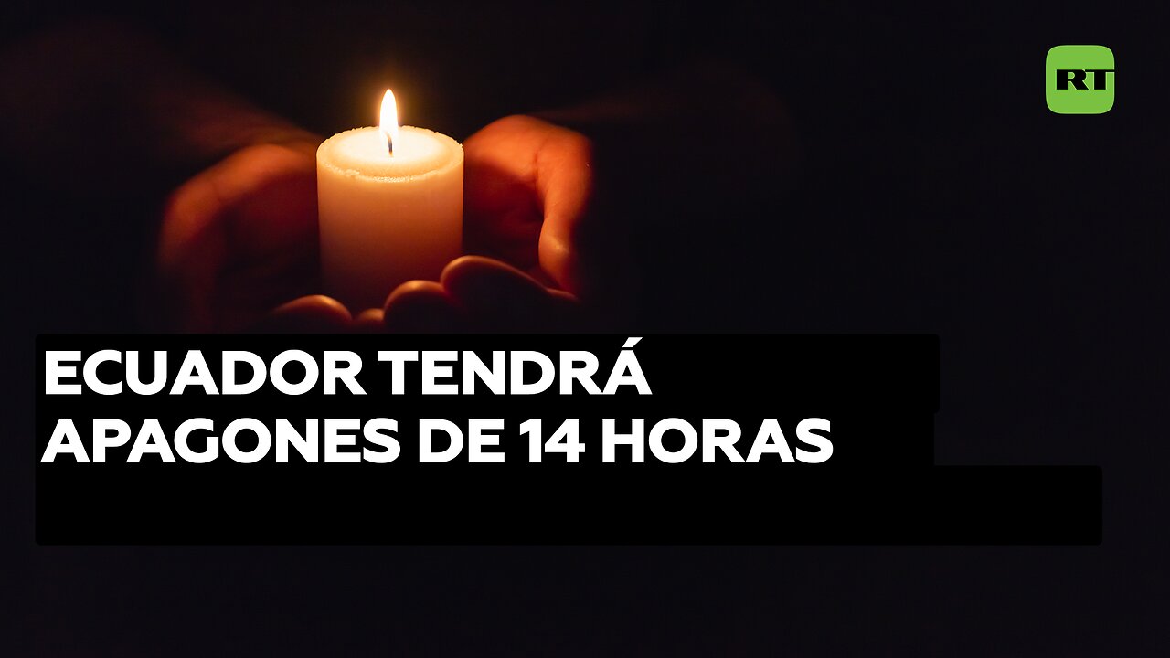 Ecuador tendrá apagones de 14 horas, pese a las promesas de Noboa de reducir los racionamientos