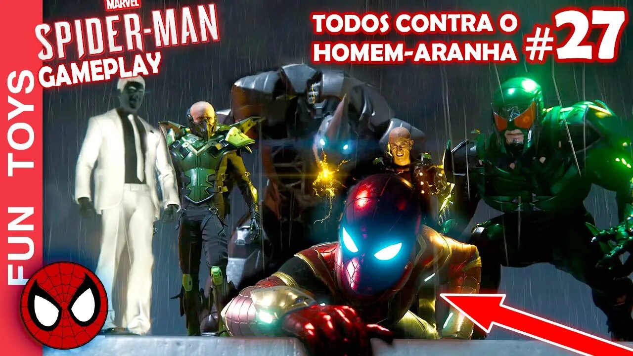 Marvel Spider-Man #27 - TODOS os VILÕES CONTRA o Homem-Aranha! Traje ARANHA DE FERRO (Iron Spider)🕷