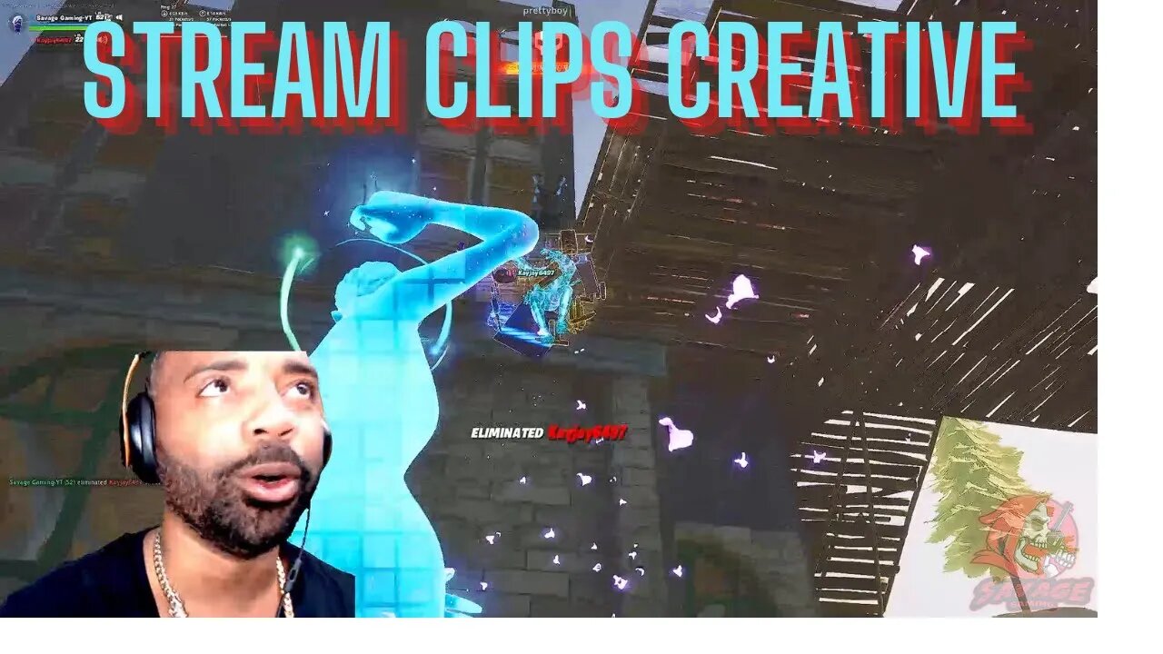 FORTNITE [LIVE] STREAM CLIPS CREATIVE EDITION