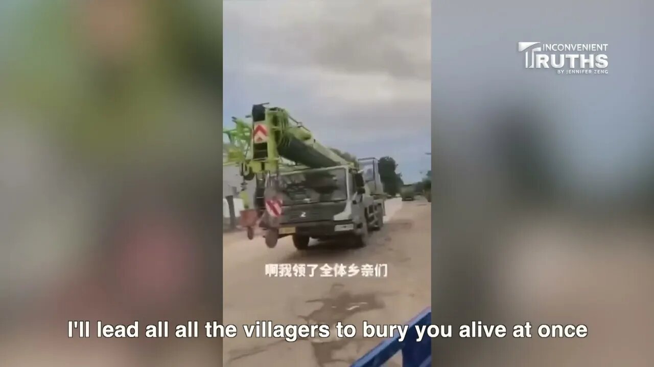 Village Head in CCPChina Threatens to Bury COVID Positive People Alive 感染病毒將被活埋