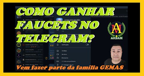 COMO GANHAR BNB E MATIC PELO TELEGRAM?