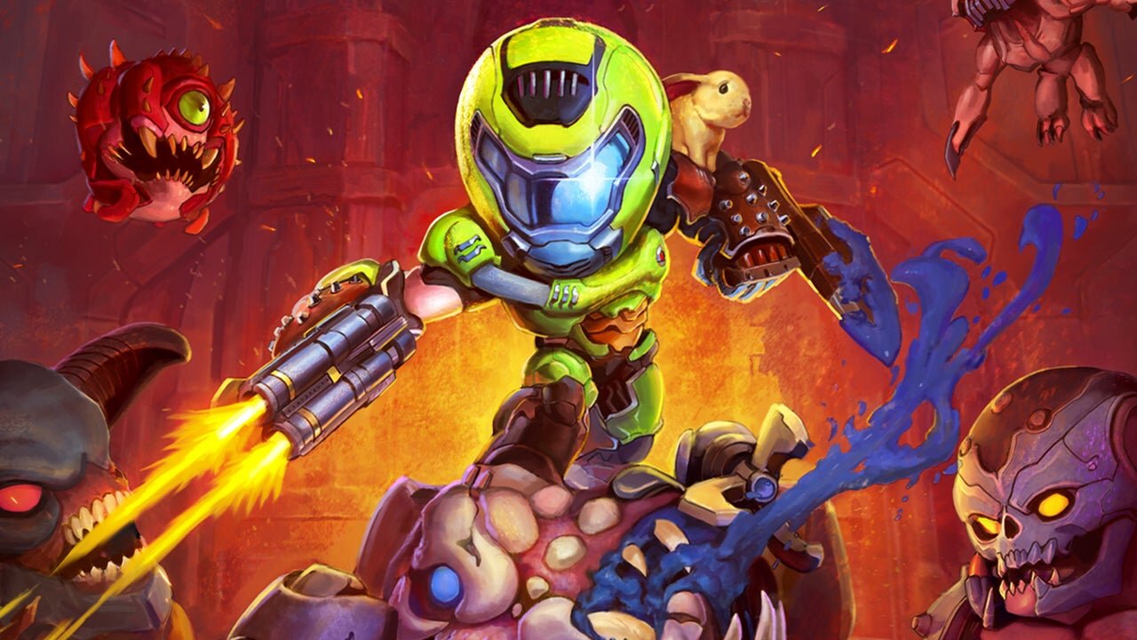 Let's play Mighty Doom (mobile) Aww! Look at him disemboweling his enemies! So cute!