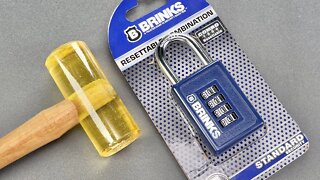 [1382] Tap to Open: Brinks Combination Lock (Model 175-50054)