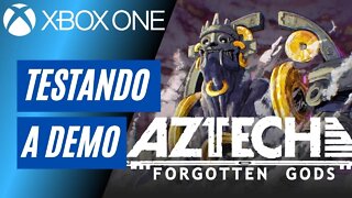 AZTECH: FORGOTTEN GODS - TESTANDO A DEMO (XBOX ONE)