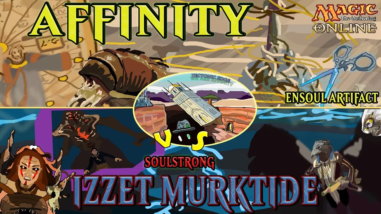 Ensoul Artifact Affinity VS Izzet Murktide｜I Finally Recovered My Sagas ｜Magic The Gathering Online Modern League Match