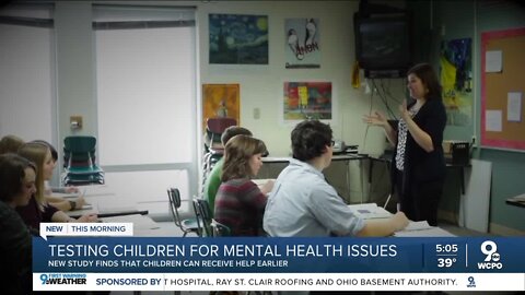 Testing children for mental health issues