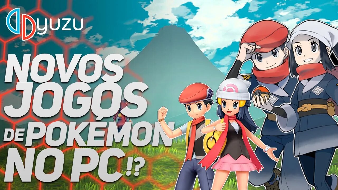 POKÉMON LEGENDS E O NOVO REMAKE VAI RODAR NO EMULADOR DE SWITCH? Yuzu/Ryujinx