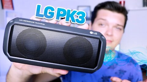 LG XBOOM GO PK3 ! Caixinha PEQUENA e POTENTE! Unboxing e Impressões
