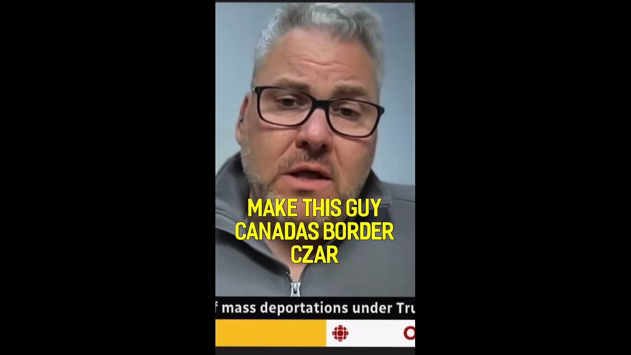 Canada needs to follow TRUMP and get serious about border security!