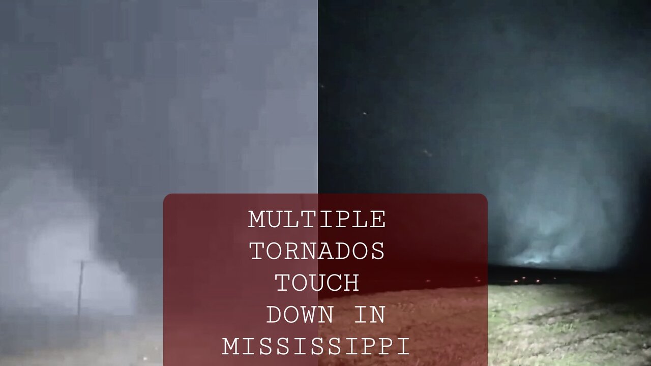 Tornadoes touch down in #Mississippi