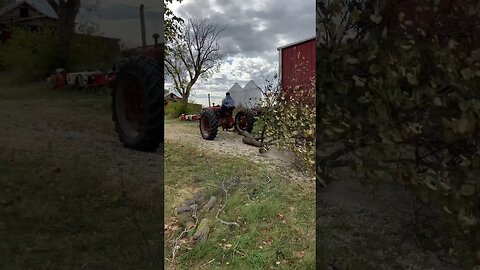 Super M helps with clean up on the Grumpy Farmstead!