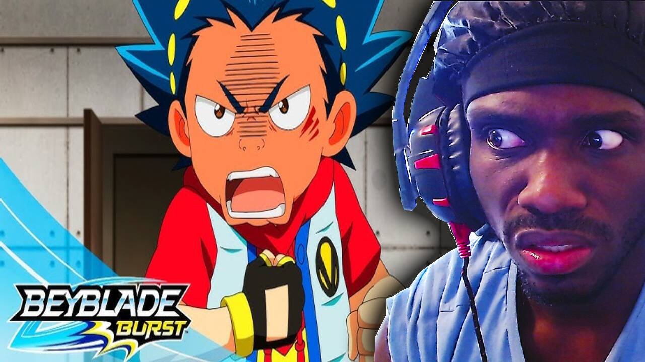 FIRST TIME WATCHING BEYBLADE BURST! UNCUT REACTION (EP1)