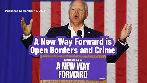 A New Way Forward is Open Borders and Crime