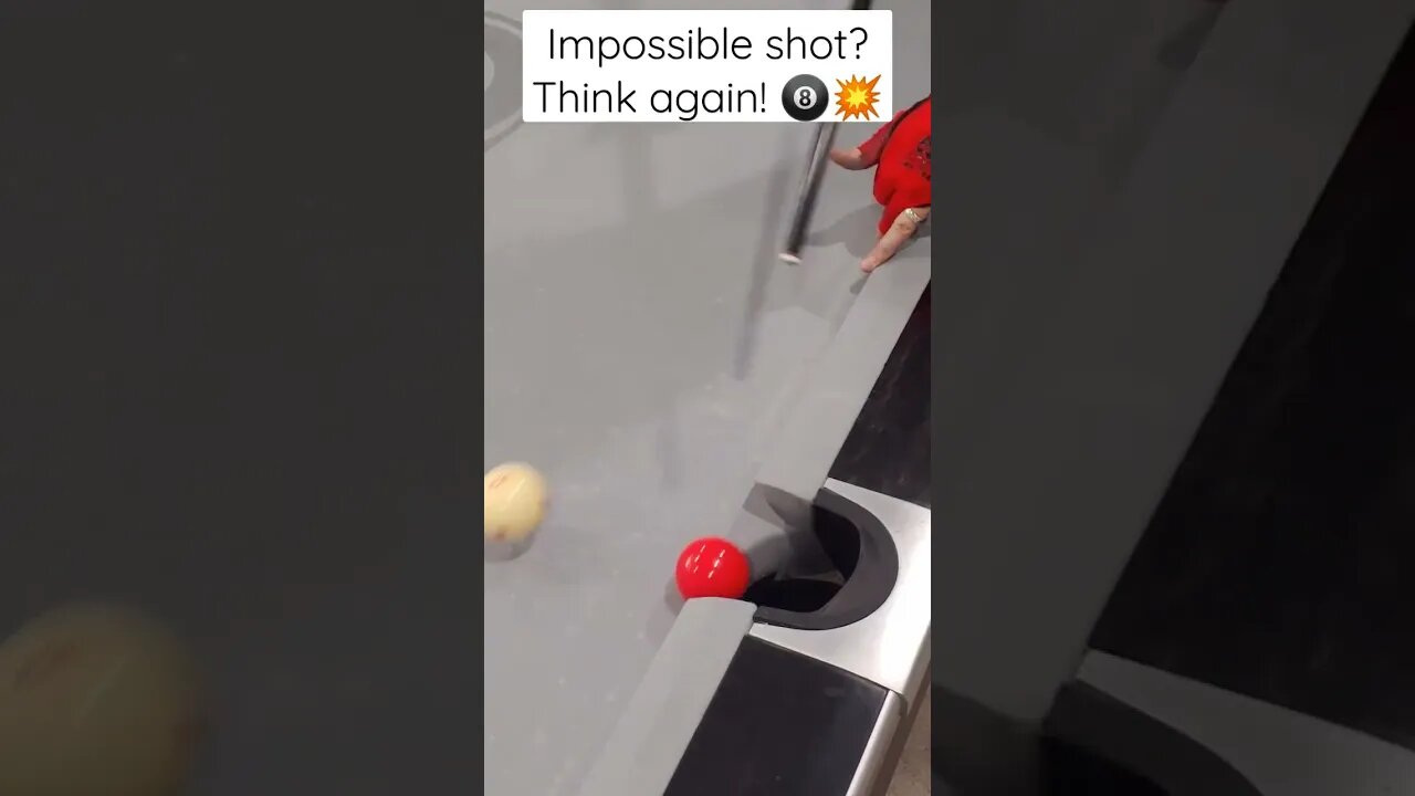 Impossible shot made possible!! #shorts