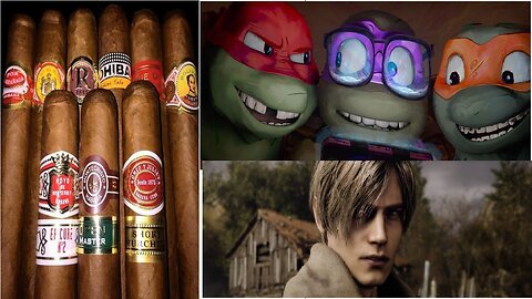 CHARUTOS, TARTARUGAS e RESIDENT evils.