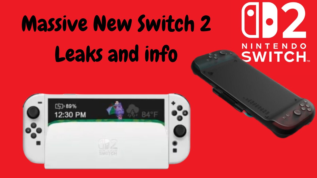 MASSIVE NEW Nintendo Switch 2 leaks