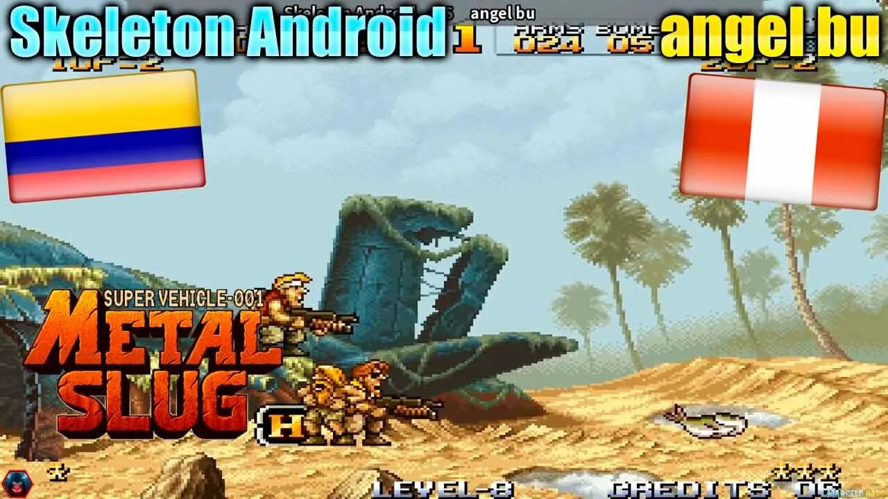 Metal Slug (Skeleton Android and angel bu) [Colombia and Peru]