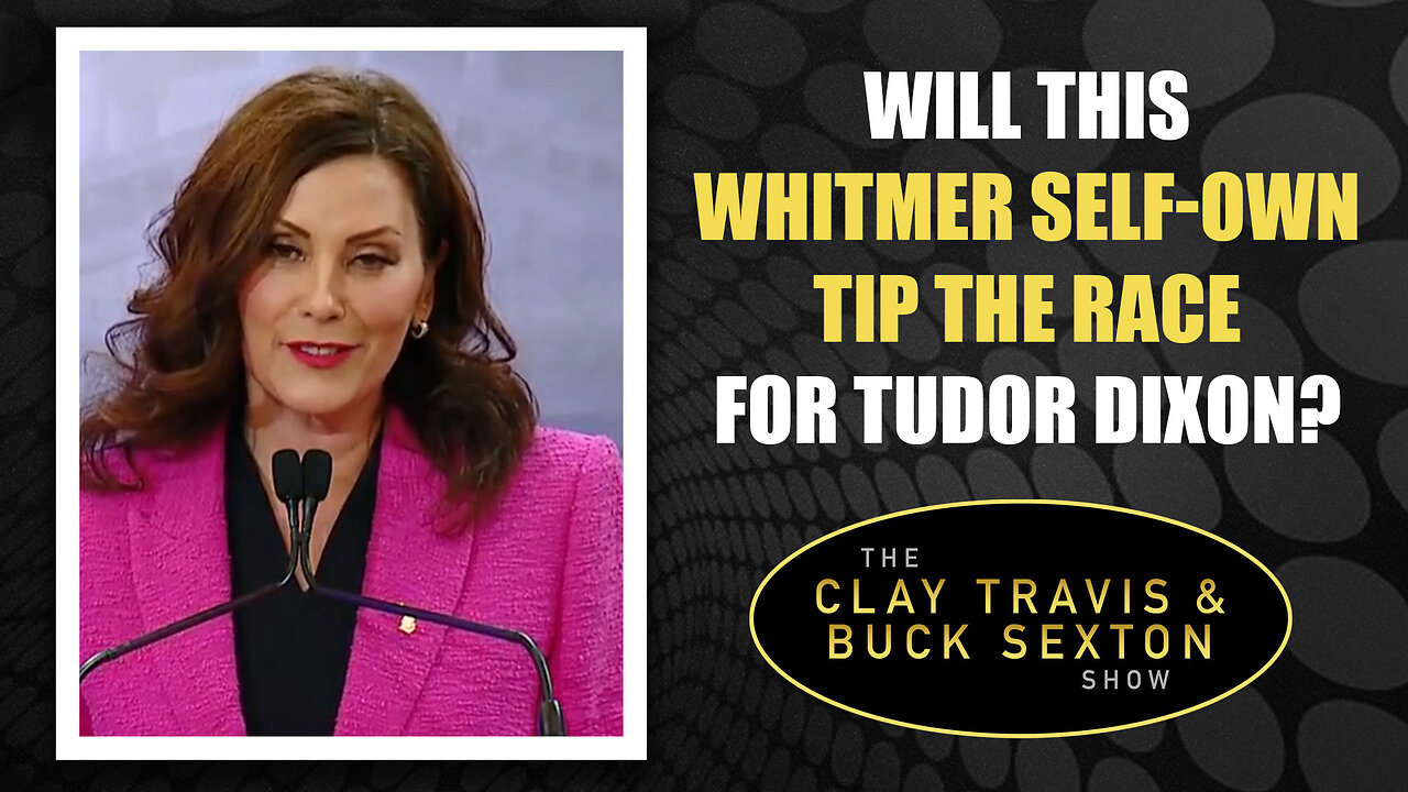 Will This Whitmer Self-Own Tip the Race for Tudor Dixon?