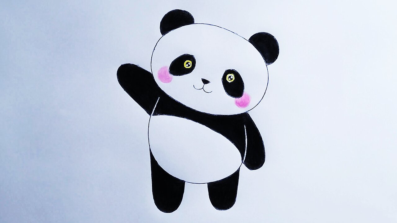 How To Draw A Panda