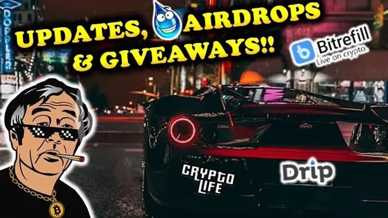 HUGE CRYPTO NUGGETS, UPDATES, MASSIVE DRIP💧AIRDROPS & MEGA GIVEAWAYS!!!